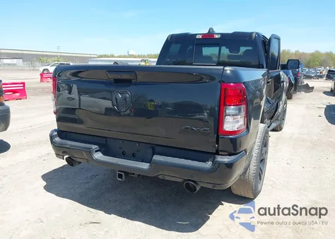 2021 Ram 1500 Big Horn 4X4 6'4 Box from USA, damaged, VIN 1C6SRFBT8MN728741